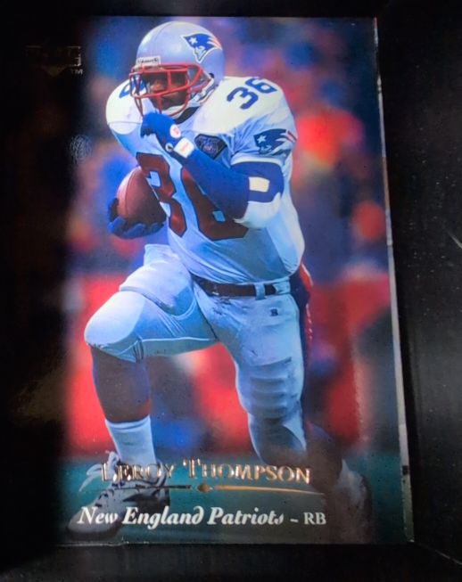 1995 Upper Deck #272 Leroy Thompson New England Patriots — front
