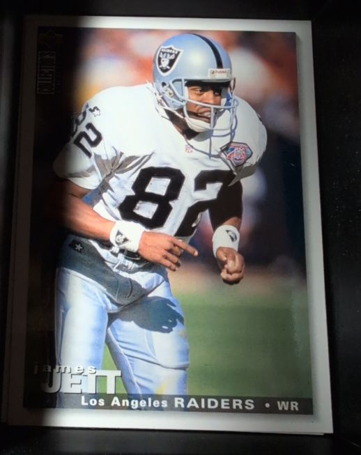 1995 Upper Deck Collector's Choice #90 James Jett — front