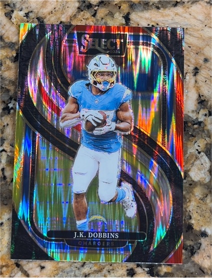 2024 Panini Select Premier Level #162 J.K. Dobbins — front