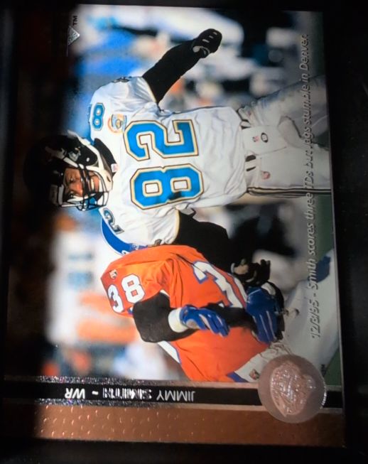 1996 Upper Deck #283 Jimmy Smith Jacksonville Jaguars — front