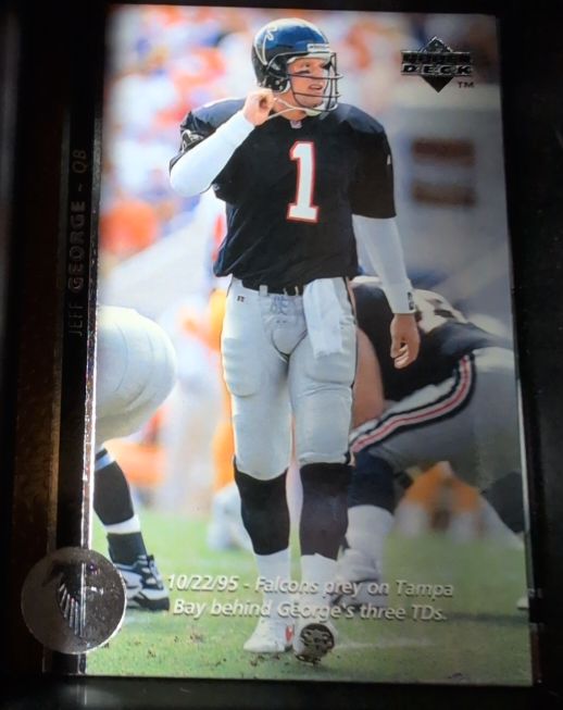 1996 Upper Deck #122 Jeff George — front