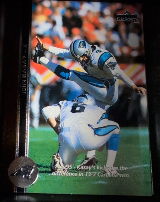 1996 Upper Deck #215 John Kasay — front