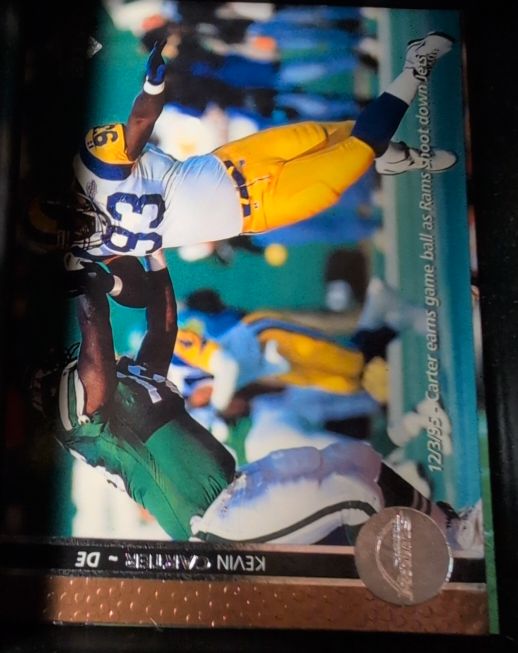 1996 Upper Deck #205 Kevin Carter — front
