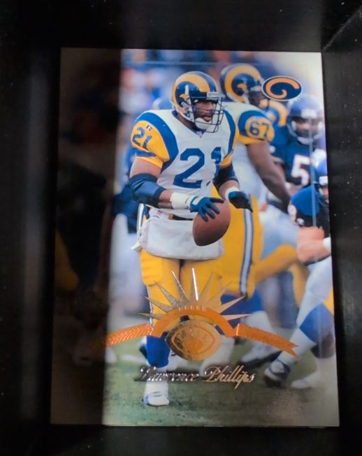 1997 Leaf #48 Lawrence Phillips — front