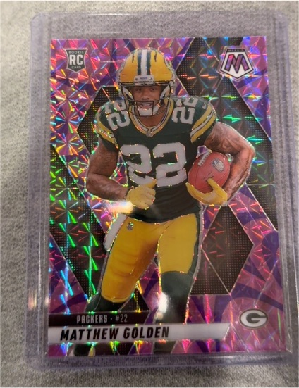 2025 Panini Mosaic #22 Matthew Golden — front