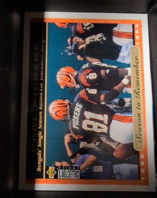 1996 Upper Deck Collector's Choice Season to Remember #50 Carl Pickens — front