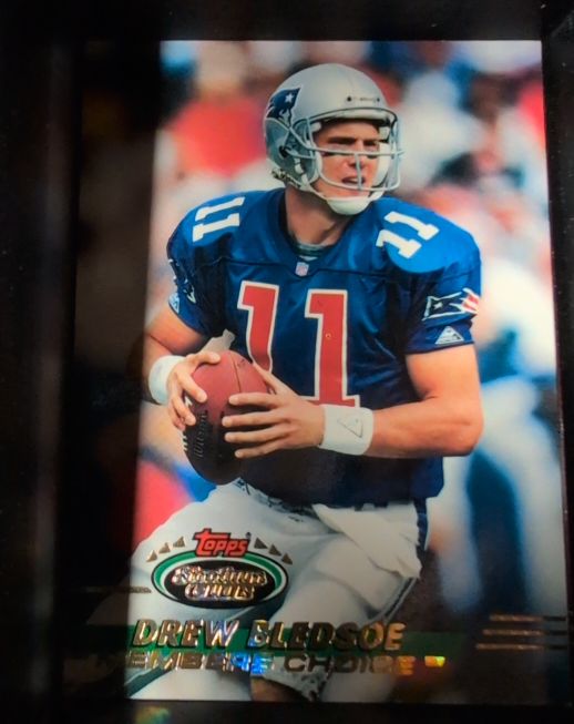 1993 Topps Stadium Club Members Choice #504 Drew Bledsoe — front