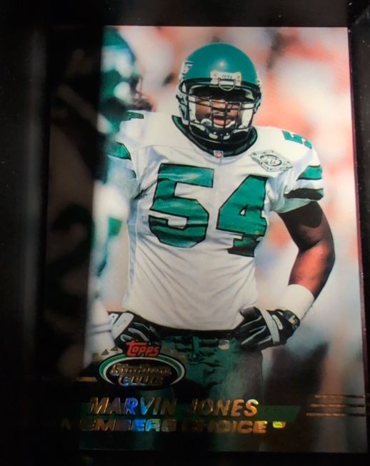 1993 Topps Stadium Club #501 Marvin Jones — front