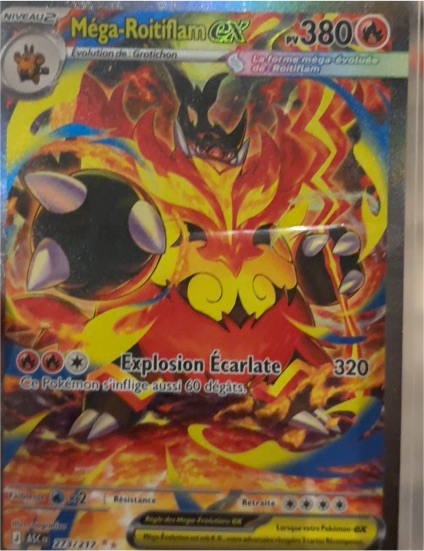 2026 Pokémon Mega Emboar EX 273/217 Ascended Heroes — front