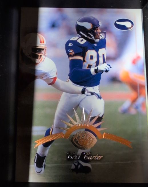 1997 Leaf #31 Cris Carter — front