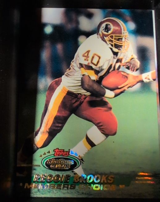 1993 Topps Stadium Club #502 Reggie Brooks — front