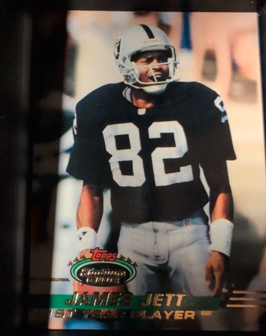 1993 Topps Stadium Club #536 James Jett — front
