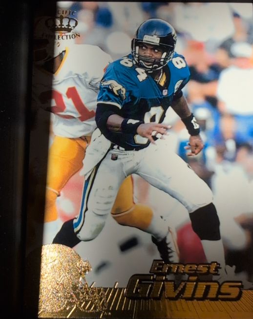 1996 Pacific #207 Ernest Givins — front
