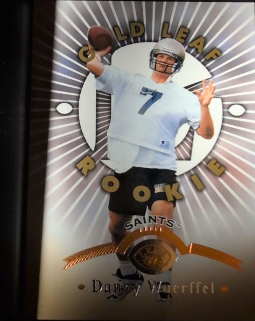 1997 Leaf #169 Danny Wuerffel Gold Leaf Rookie — front