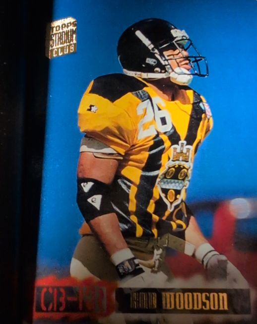 1995 Topps Stadium Club #575 Rod Woodson — front