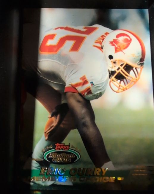1993 Topps Stadium Club #503 Eric Curry — front
