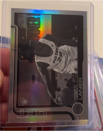 2025-26 Topps Chrome #288 Chaz Lanier — front