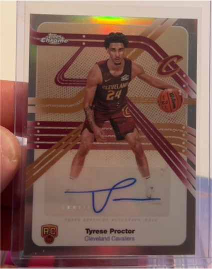 2025-26 Topps Chrome #NS-TP Tyrese Proctor — front