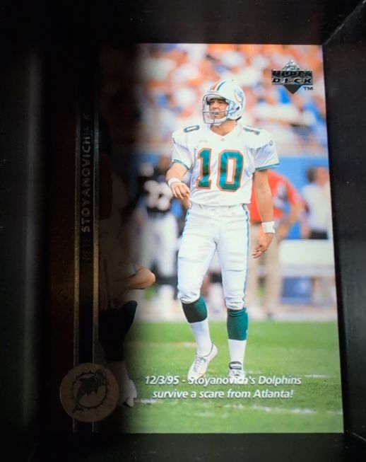 1996 Upper Deck #166 Pete Stoyanovich — front