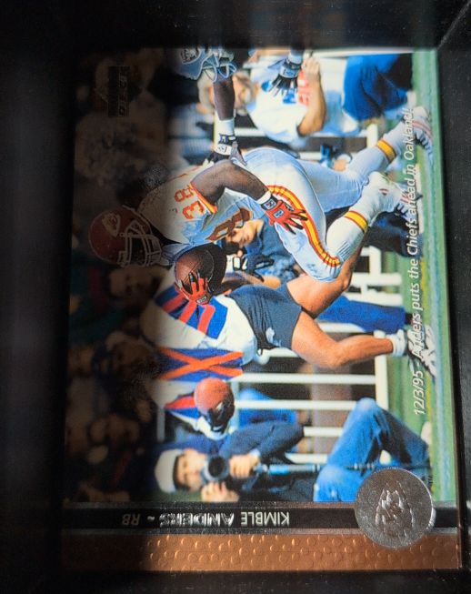 1996 Upper Deck #299 Kimble Anders — front