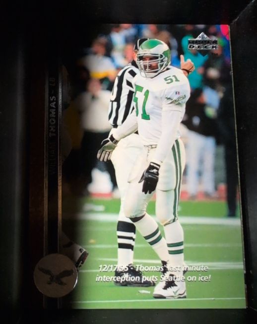 1996 Upper Deck #262 William Thomas — front