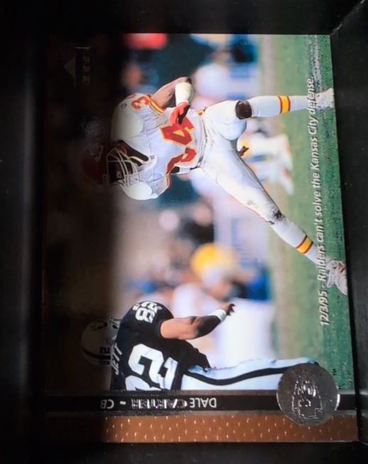 1996 Upper Deck #57 Dale Carter — front