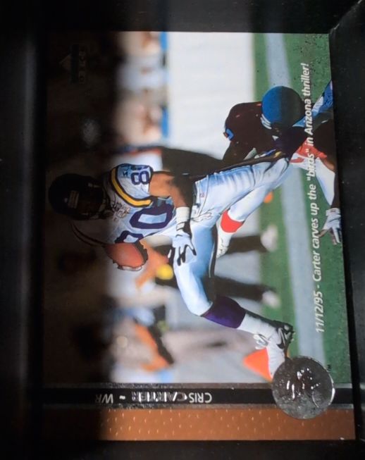 1996 Upper Deck #167 Cris Carter — front