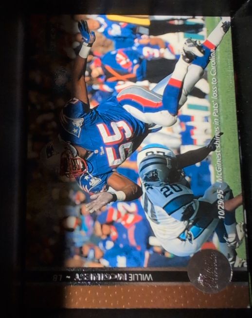 1996 Upper Deck Football #300 Willie McGinest — front