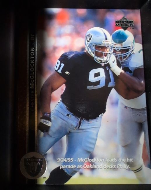 1996 Upper Deck #202 Chester McGlockton — front