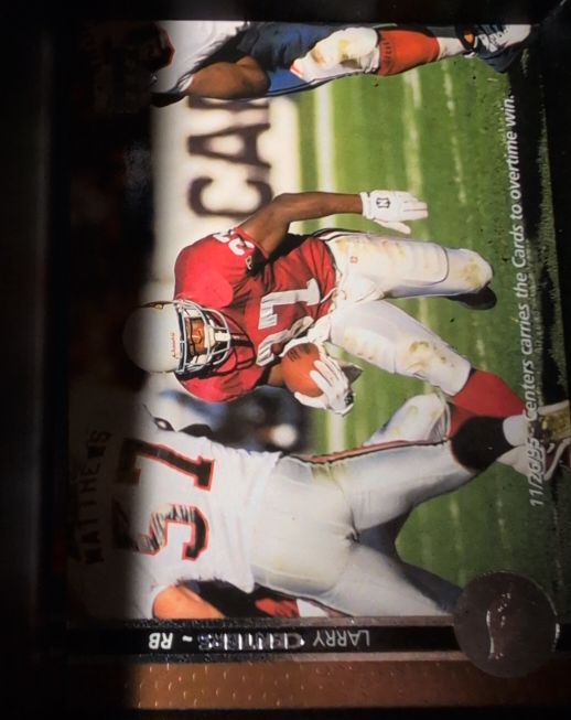 1996 Upper Deck #151 Larry Centers Arizona Cardinals — front