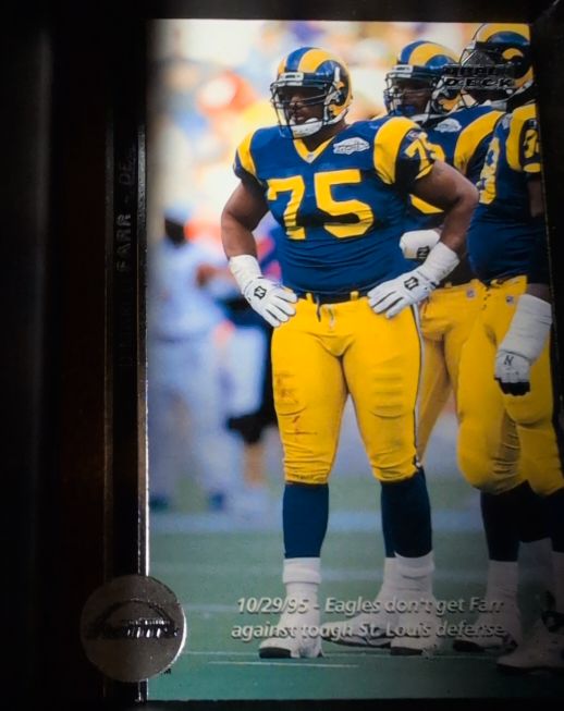 1996 Upper Deck #264 D'Marco Farr — front