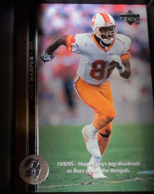 1996 Upper Deck #268 Alvin Harper — front