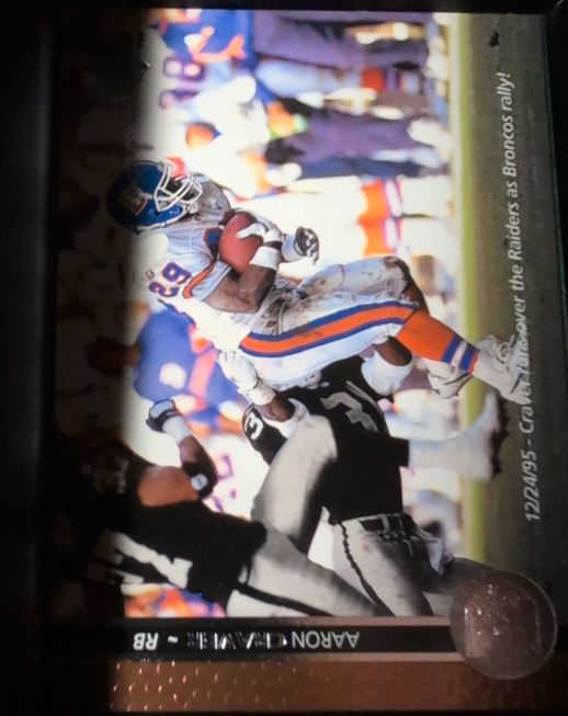 1996 Upper Deck #245 Aaron Hayden — front