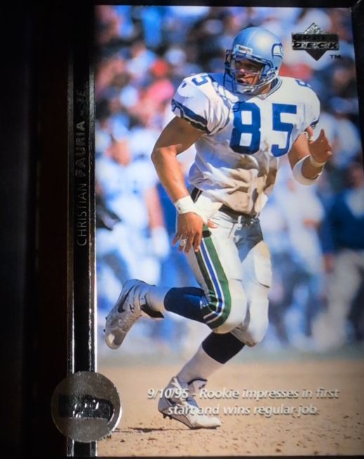 1996 Upper Deck #178 Christian Fauria — front
