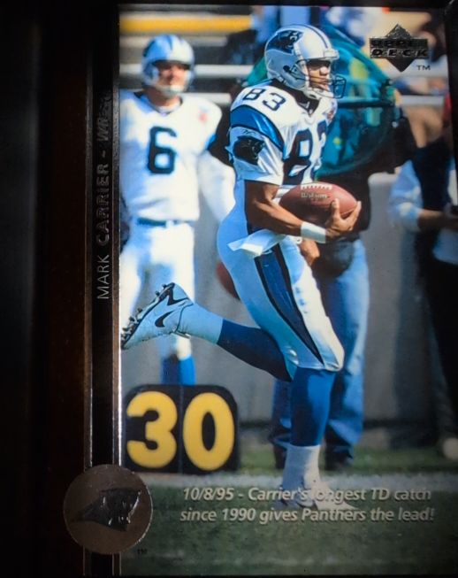 1996 Upper Deck #30 Mark Carrier — front