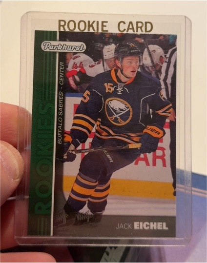 2015-16 Upper Deck Parkhurst Rookies #PR-2 Jack Eichel — front