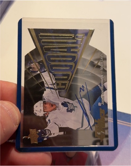2015-16 Upper Deck Full Force Goooal! James van Riemsdyk — front