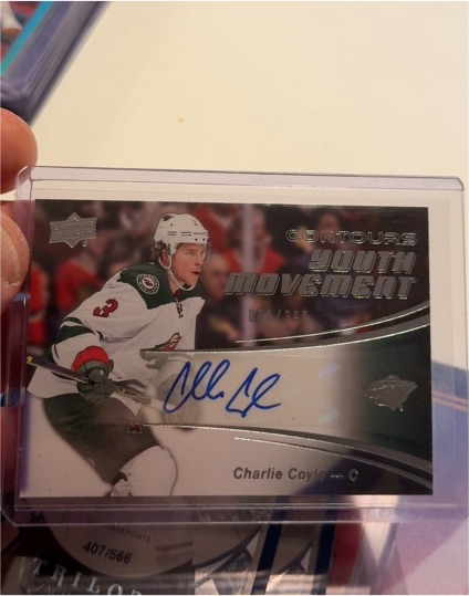 2015 Upper Deck Contours Youth Movement #Youth Movement Charlie Coyle — front