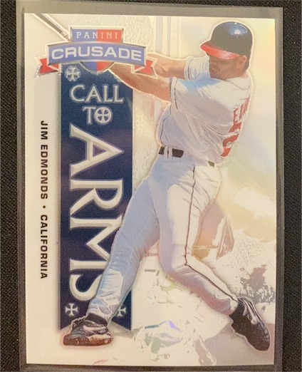 2025 Panini Crusade #24 Jim Edmonds Call to Arms — front