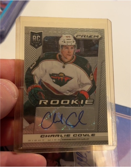 2013-14 Panini Prizm #247 Charlie Coyle — front