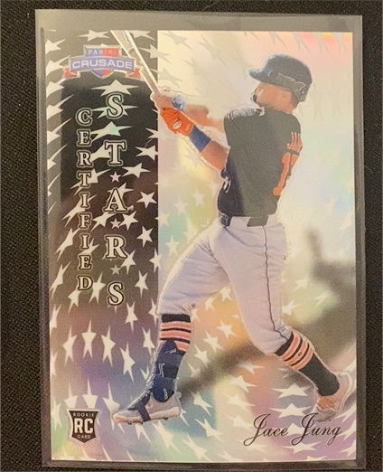 2025 Panini Crusade #15 Certified Stars Jace Jung — front