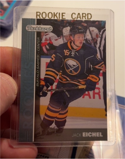 2015-16 Upper Deck Parkhurst Rookies #PR-2 Jack Eichel — front