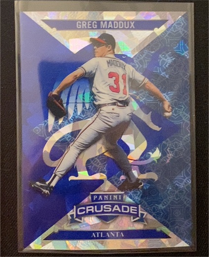 2025 Panini Crusade #19 Greg Maddux — front