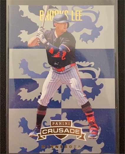 2025 Panini Crusade #142 Brooks Lee — front