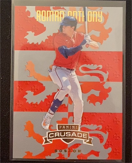 2025 Panini Crusade #74 Roman Anthony — front