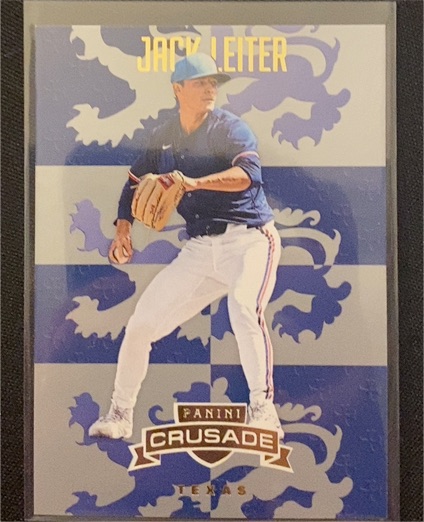 2025 Panini Crusade #57 Jack Leiter — front