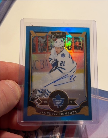 2015-16 O-Pee-Chee Platinum #59 James van Riemsdyk — front