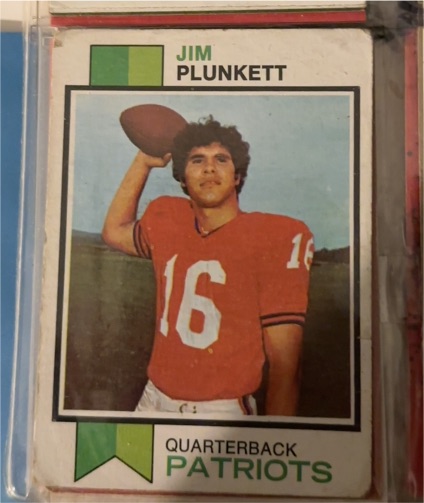 1973 Topps #355 Jim Plunkett — front