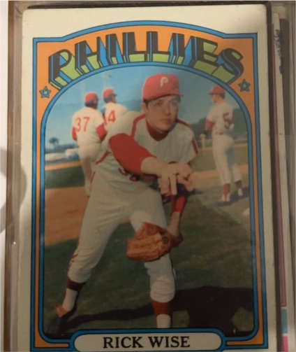 1972 Topps #43 Rick Wise — front
