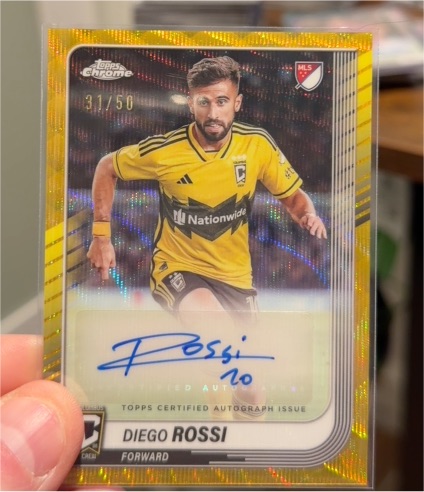 2025 Topps Chrome #31 Diego Rossi — front